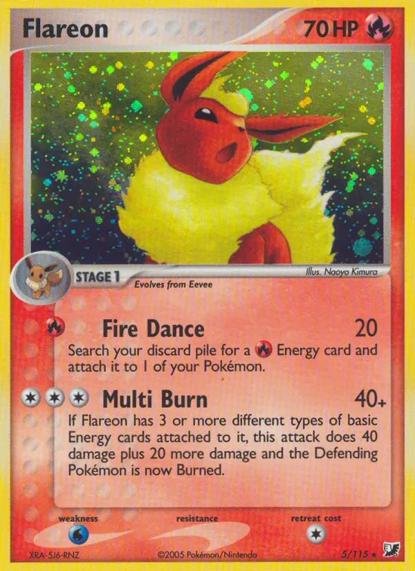 Flareon #5 – Unseen Forces card