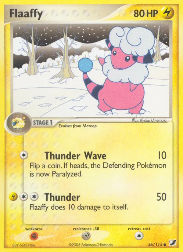 Flaaffy #56 – Unseen Forces card