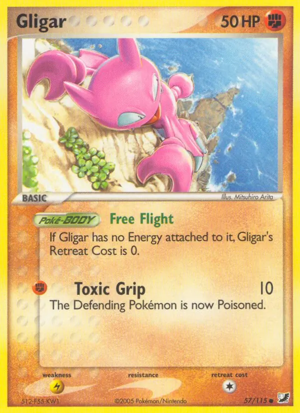 Gligar #57 – Unseen Forces card