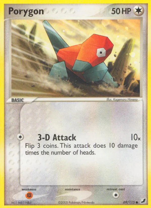 Porygon #69 – Unseen Forces card