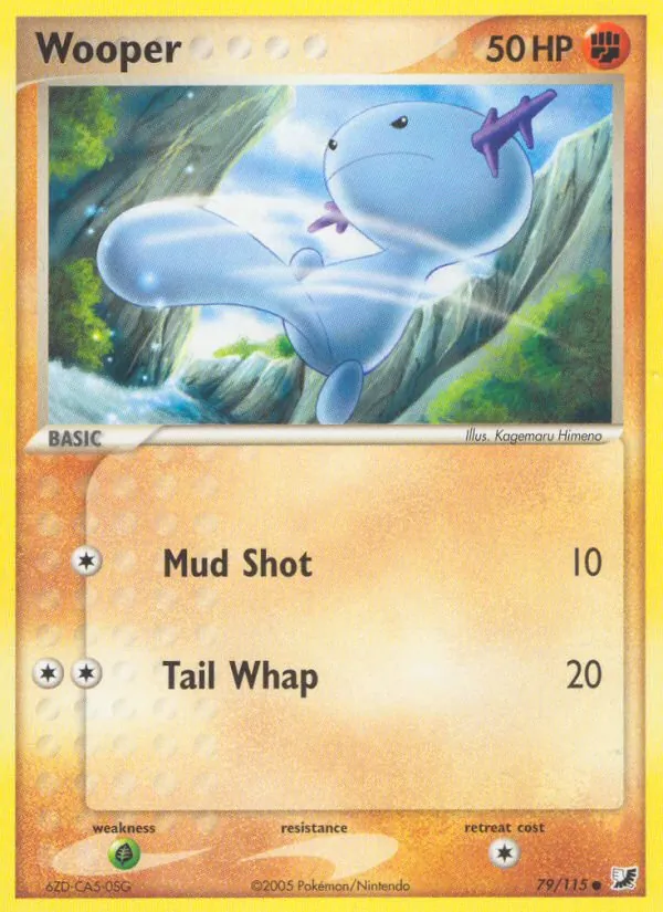 Wooper #79 – Unseen Forces card