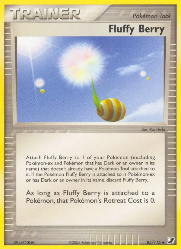 Fluffy Berry #85 – Unseen Forces card