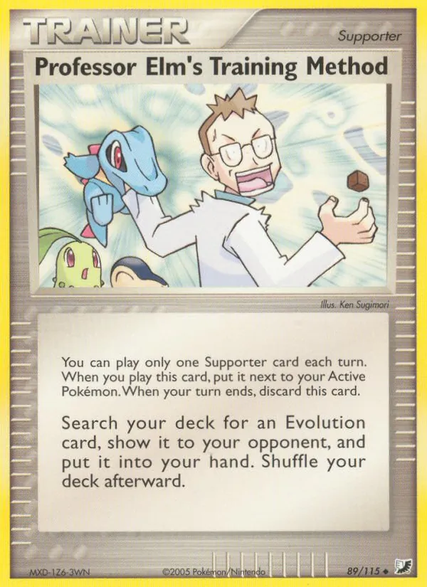 Professor Elm's Training Method #89 – Unseen Forces card