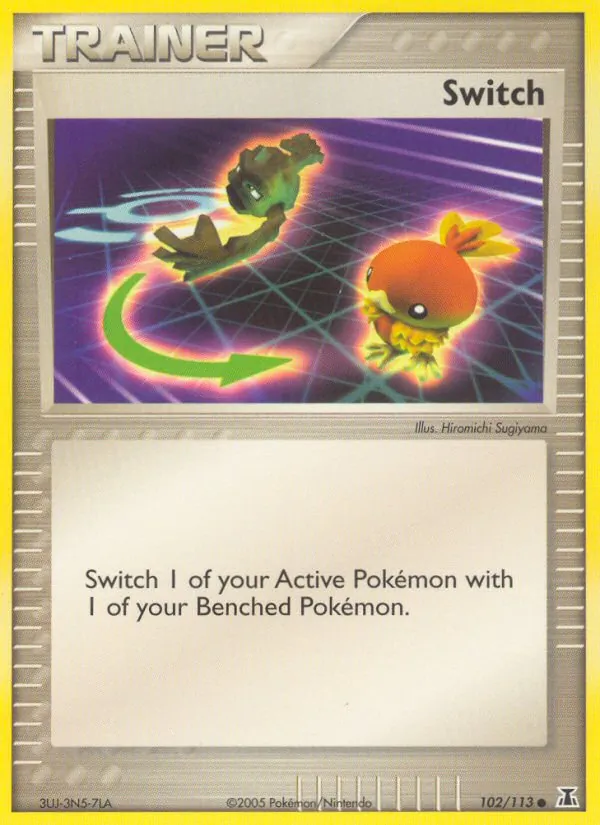 Switch #102 – Delta Species card