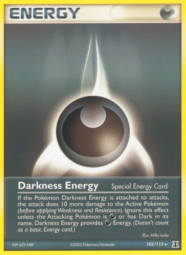 Darkness Energy #103 – Delta Species card