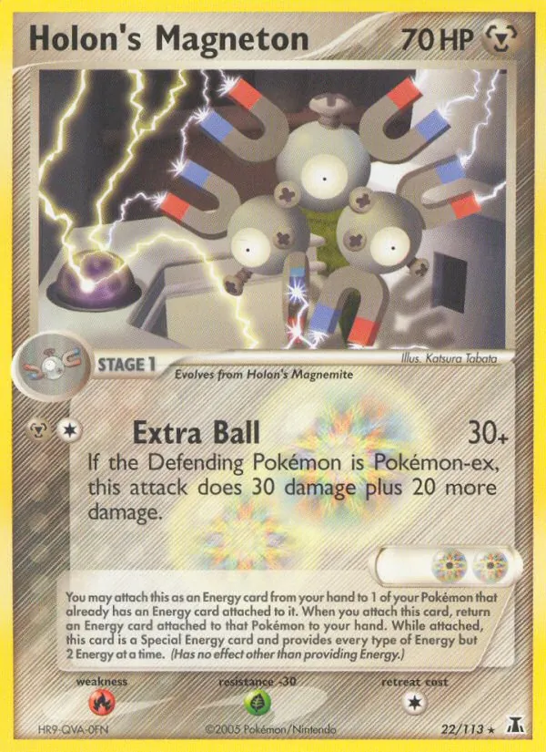 Holon's Magneton #22 – Delta Species card