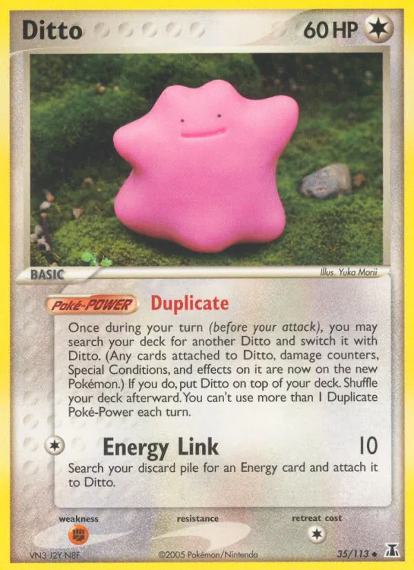 Ditto #35 – Delta Species card