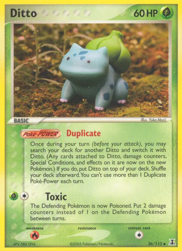 Ditto #36 – Delta Species card