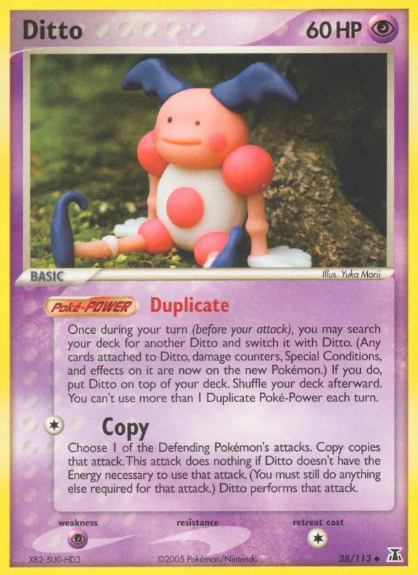 Ditto #38 – Delta Species card