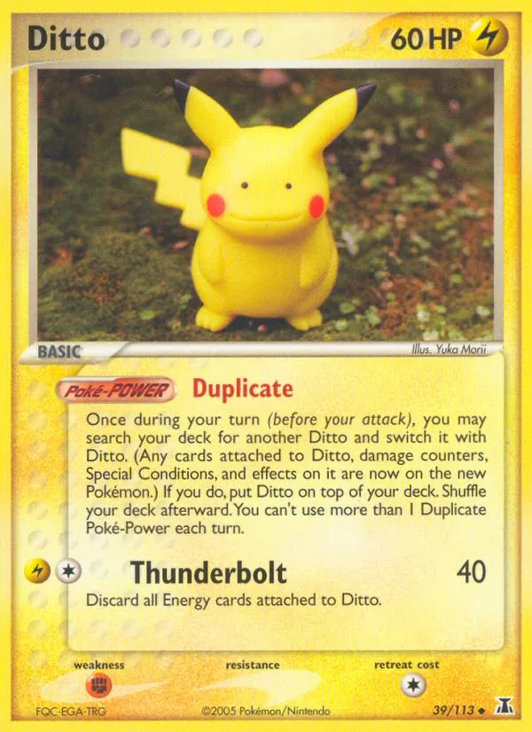 Ditto #39 – Delta Species card
