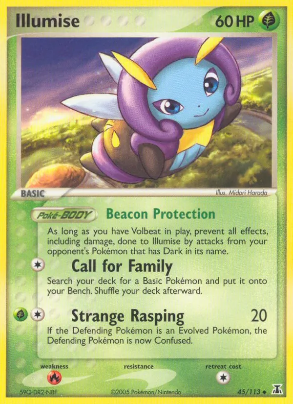 Illumise #45 – Delta Species card