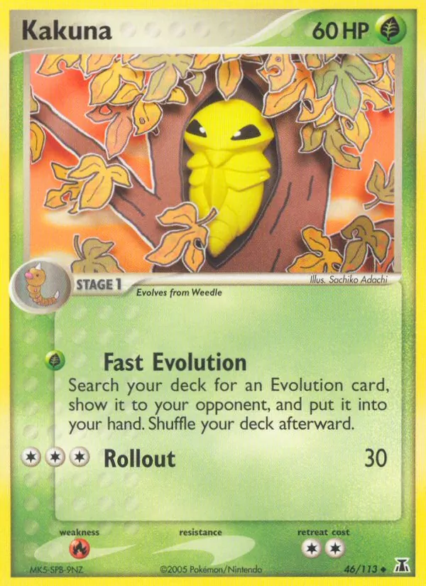Kakuna #46 – Delta Species card