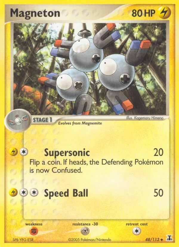 Magneton #48 – Delta Species card