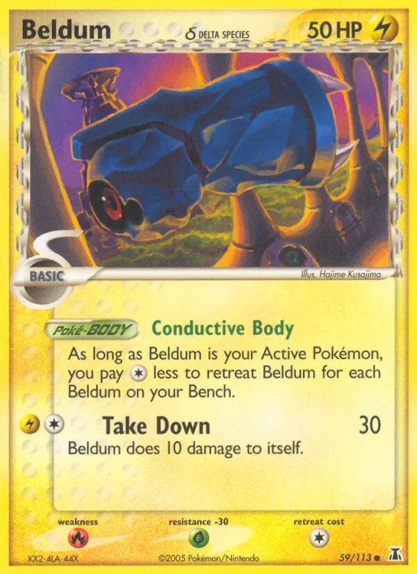 Beldum δ #59 – Delta Species card