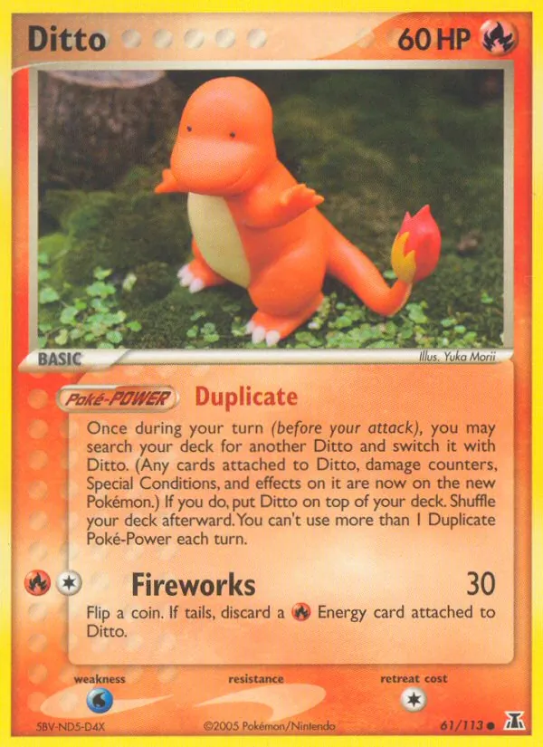 Ditto #61 – Delta Species card