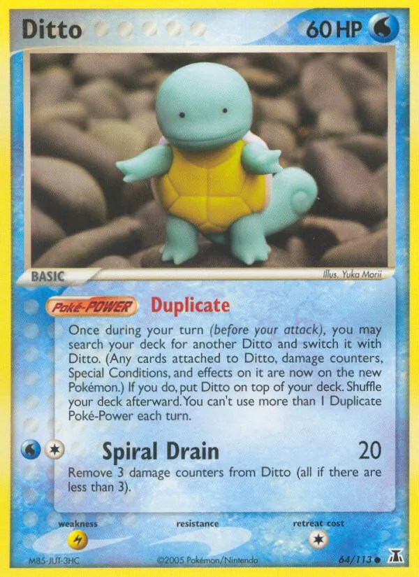 Ditto #64 – Delta Species card