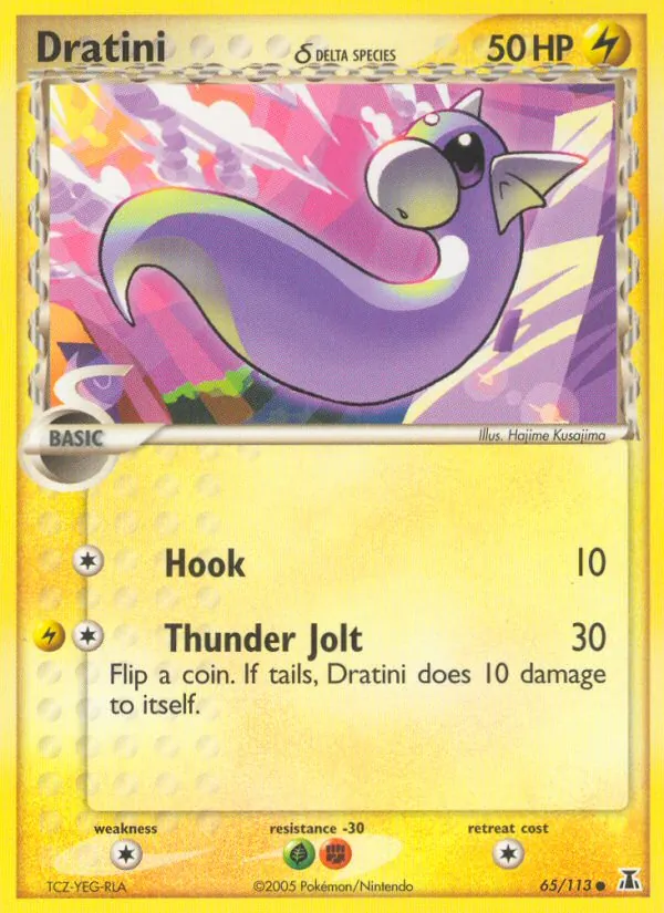 Dratini δ #65 – Delta Species card