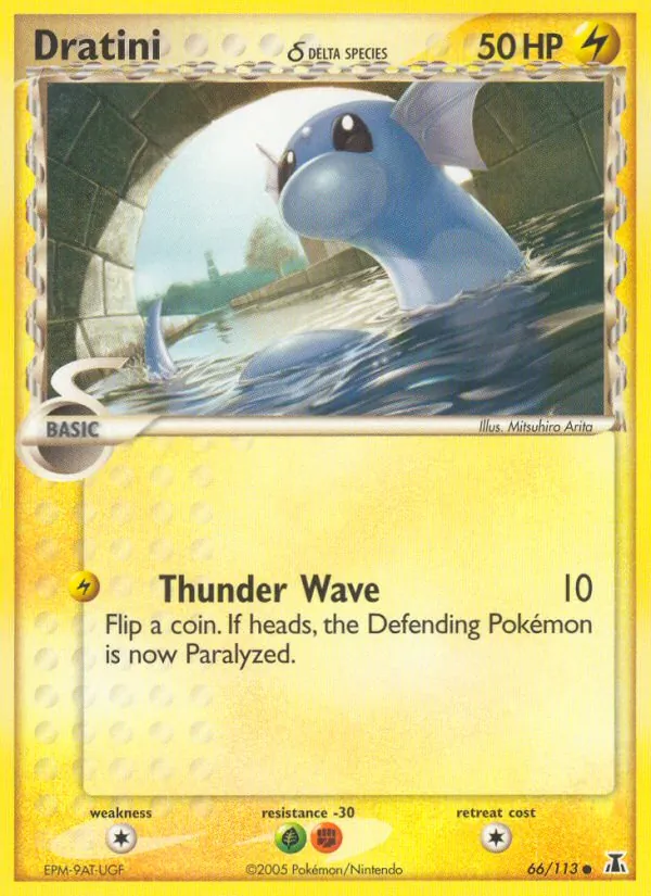 Dratini δ #66 – Delta Species card