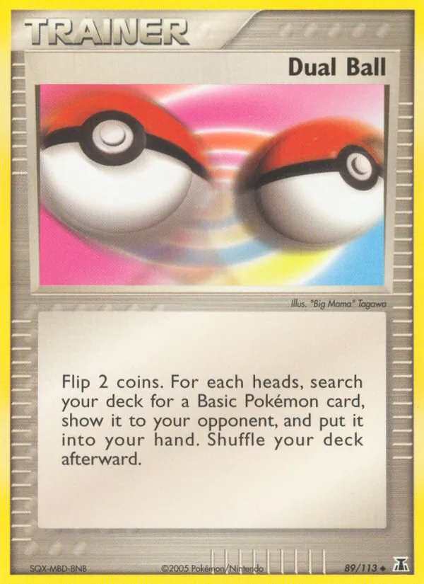 Dual Ball #89 – Delta Species card