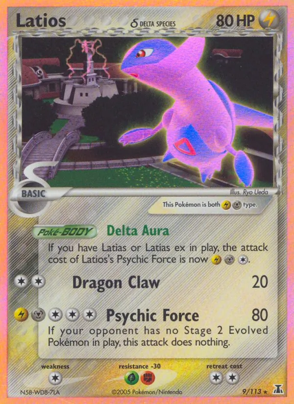 Latios δ #9 – Delta Species card