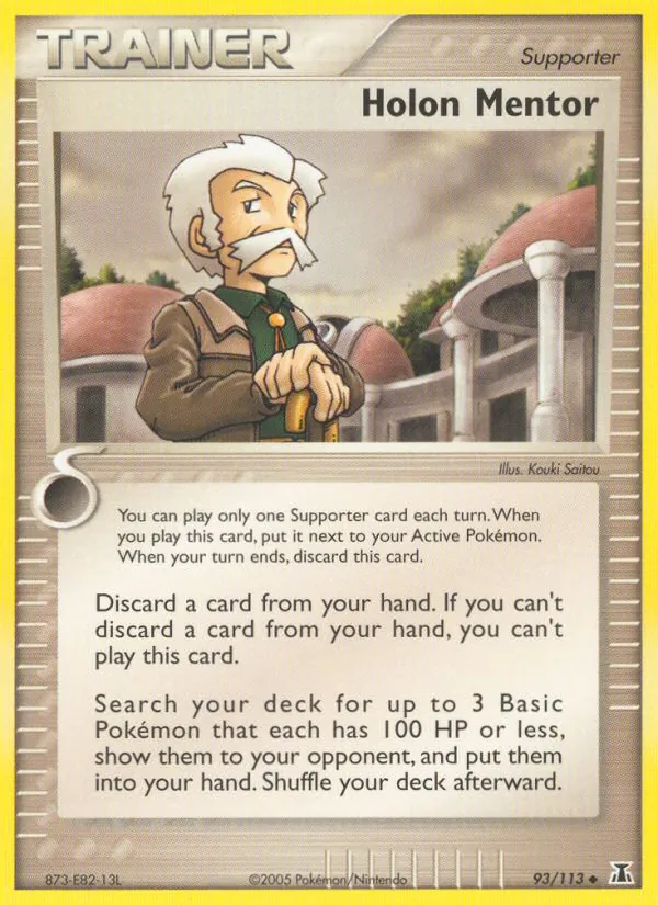Holon Mentor #93 – Delta Species card