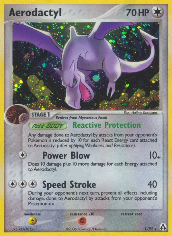 Aerodactyl #1 – Legend Maker card