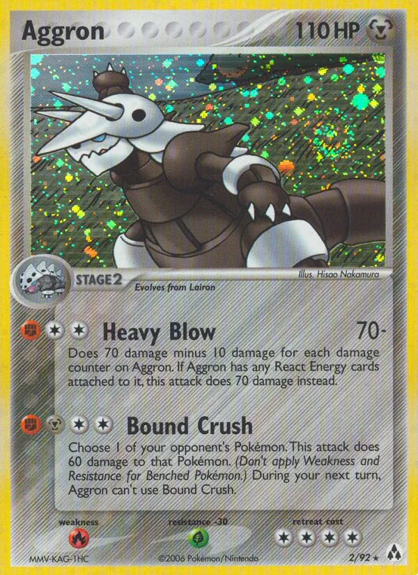 Aggron #2 – Legend Maker card