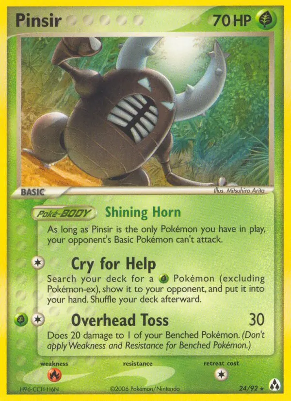 Pinsir #24 – Legend Maker card