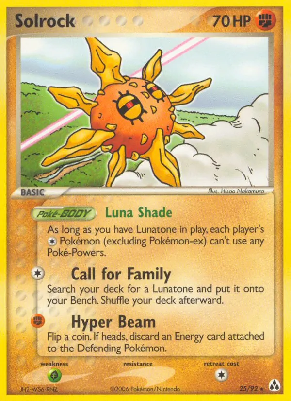 Solrock #25 – Legend Maker card