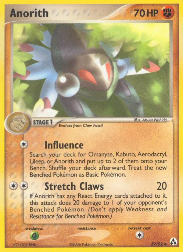 Anorith #29 – Legend Maker card