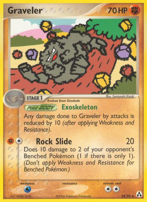 Graveler #34 – Legend Maker card