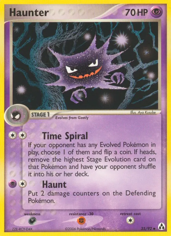 Haunter #35 – Legend Maker card