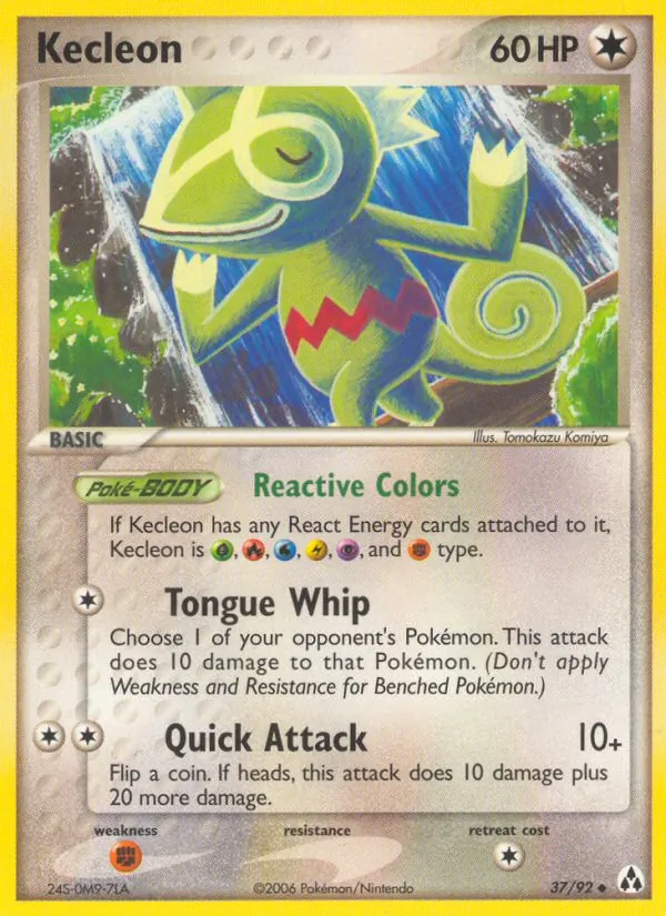 Kecleon #37 – Legend Maker card
