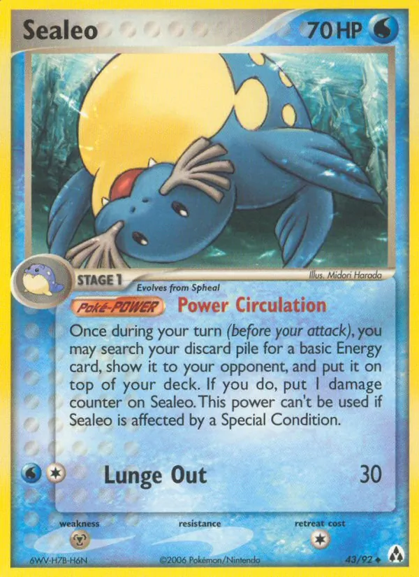Sealeo #43 – Legend Maker card