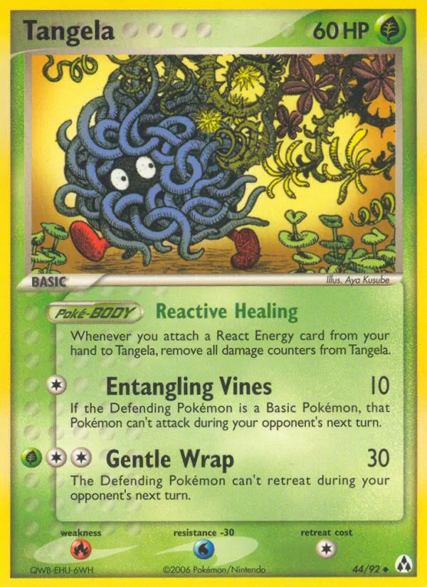 Tangela #44 – Legend Maker card