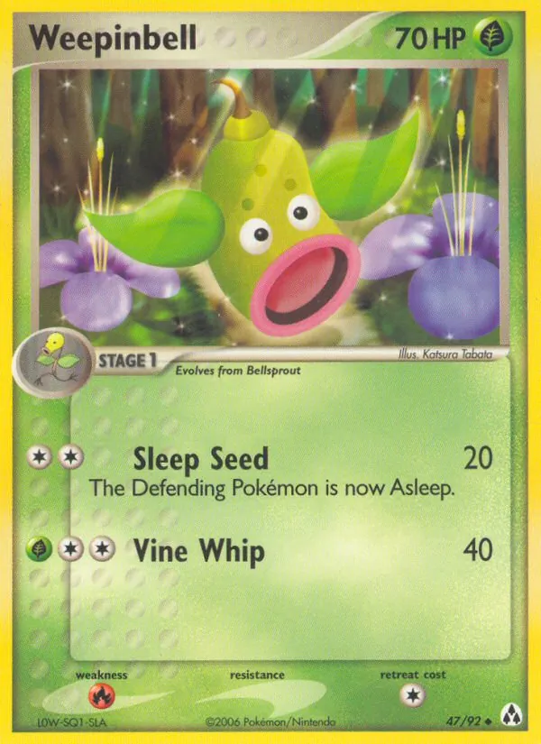 Weepinbell #47 – Legend Maker card