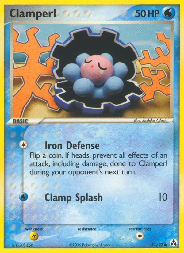 Clamperl #51 – Legend Maker card
