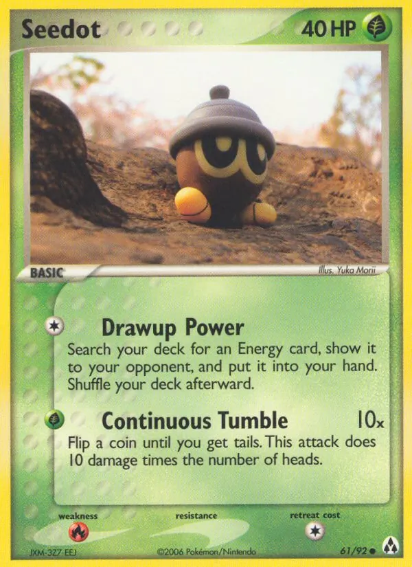 Seedot #61 – Legend Maker card