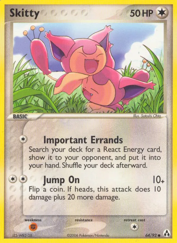 Skitty #64 – Legend Maker card