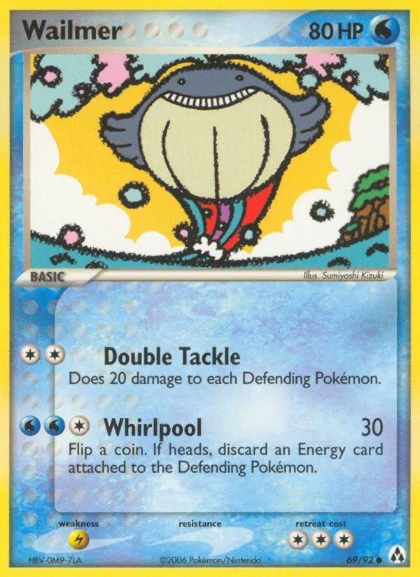 Wailmer #69 – Legend Maker card