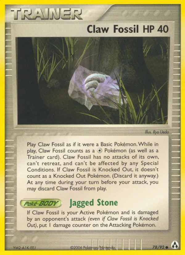Claw Fossil #78 – Legend Maker card