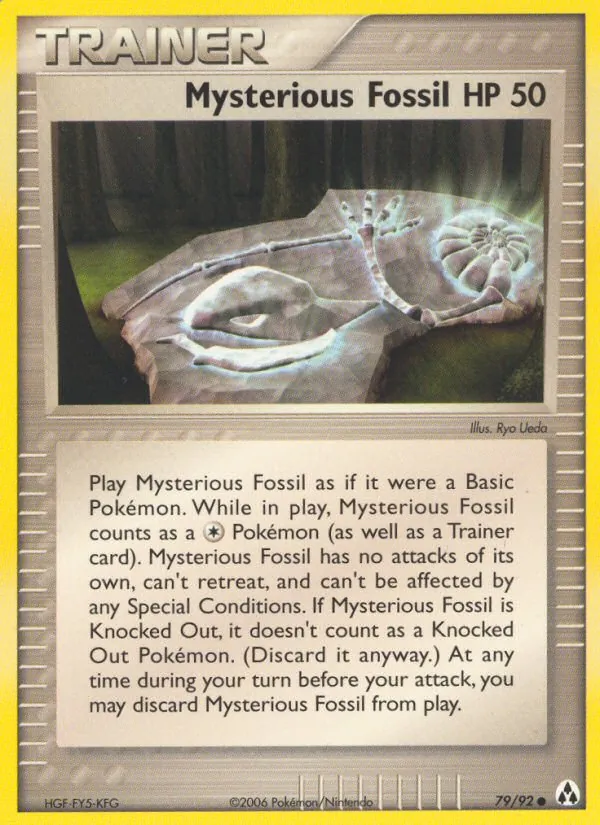 Mysterious Fossil #79 – Legend Maker card