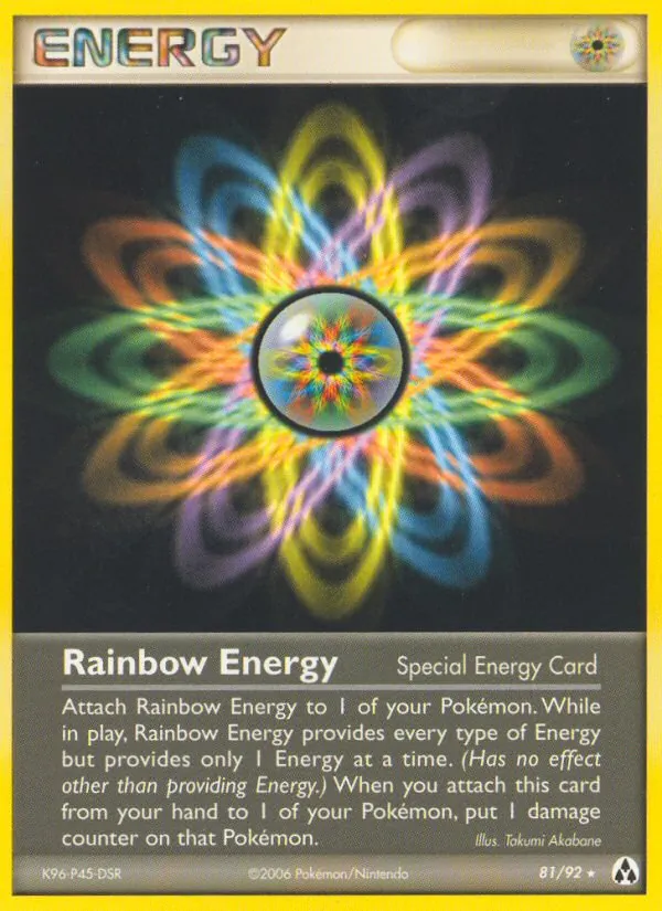 Rainbow Energy #81 – Legend Maker card