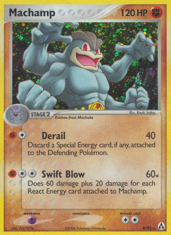 Machamp #9 – Legend Maker card