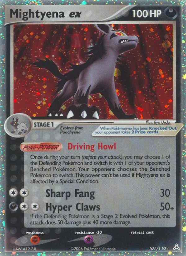 Mightyena ex #101 – Holon Phantoms card
