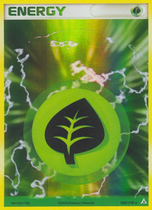 Grass Energy #105 – Holon Phantoms card