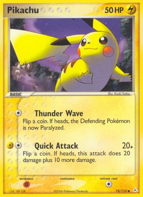 Pikachu #78 – Holon Phantoms card