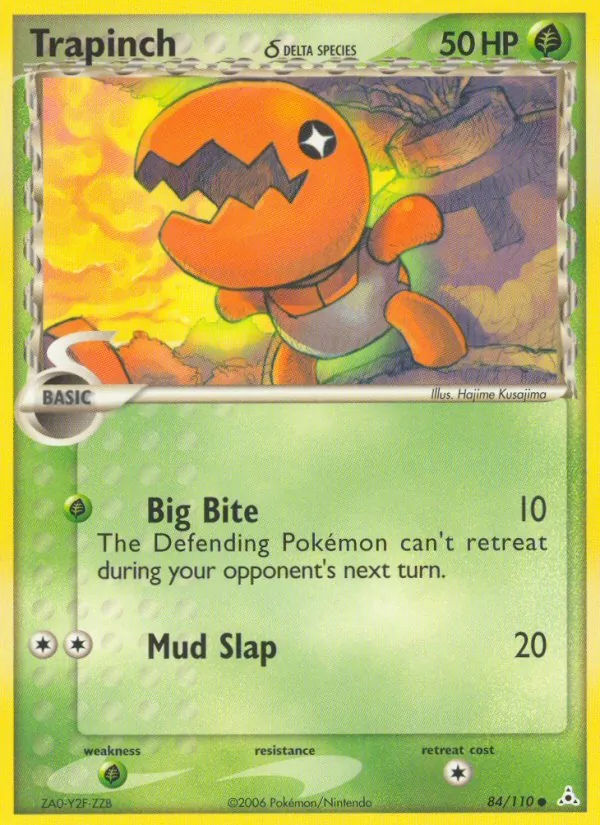 Trapinch δ #84 – Holon Phantoms card