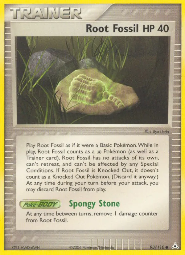Root Fossil #93 – Holon Phantoms card