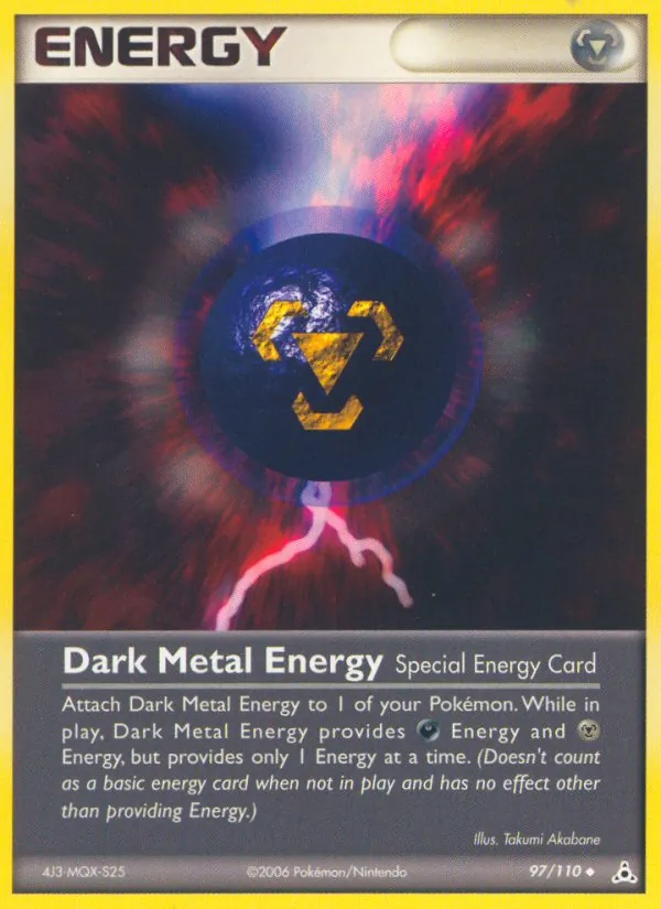 Dark Metal Energy #97 – Holon Phantoms card